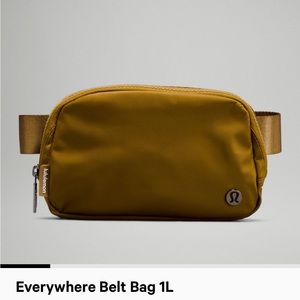 Lululemon everywhere belt bag burnt caramel